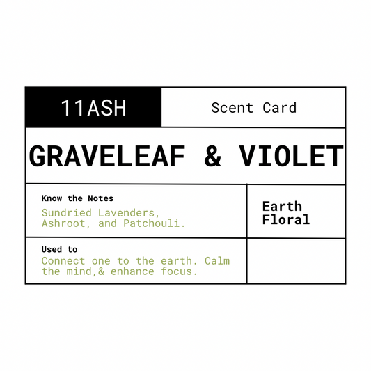 Graveleaf & Violet | Charcoal Incense Cones